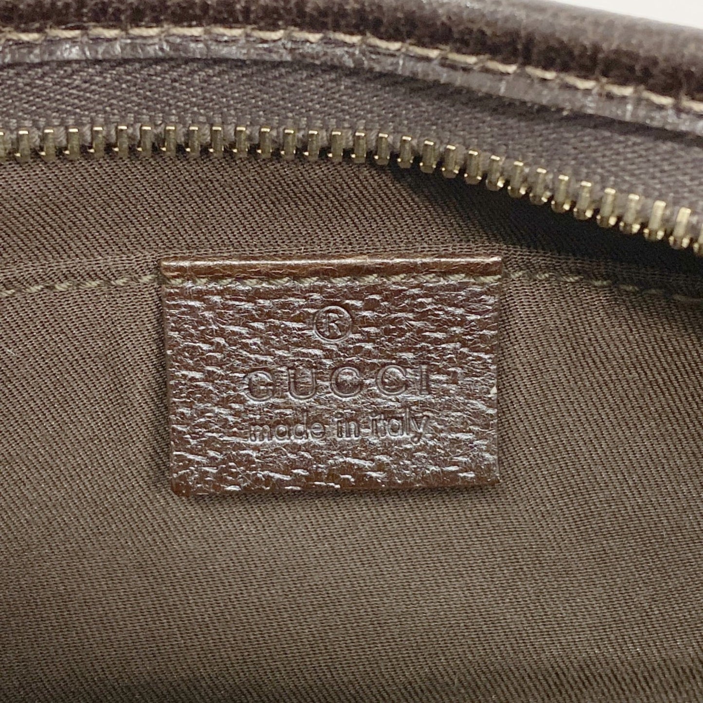 Gucci Beige Canvas Shoulder Bag ( )