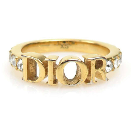 Christian Dior Gold Metal Band Ring ()