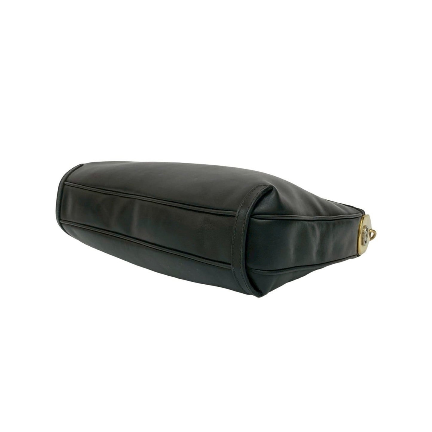 Gucci Black Leather Shoulder Bag ( )