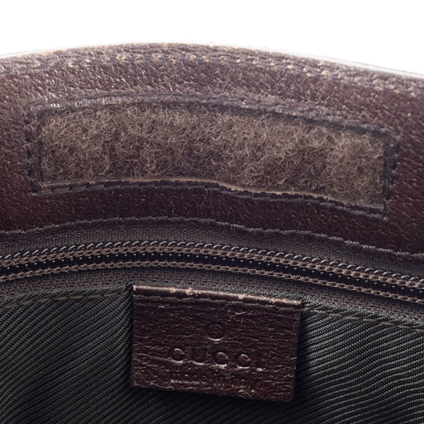 Gucci Gg Canvas Beige Brown Gg Canvas Leather Shoulder Bag ( )