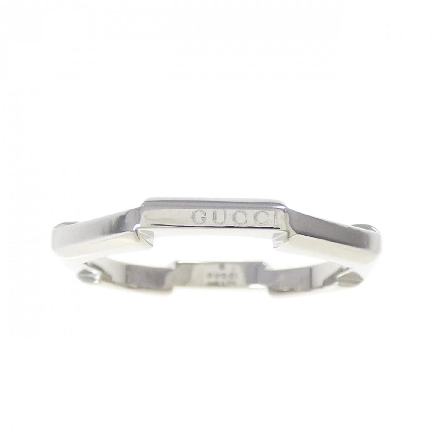 Gucci Platinum Platinum 950 Band Ring ( )