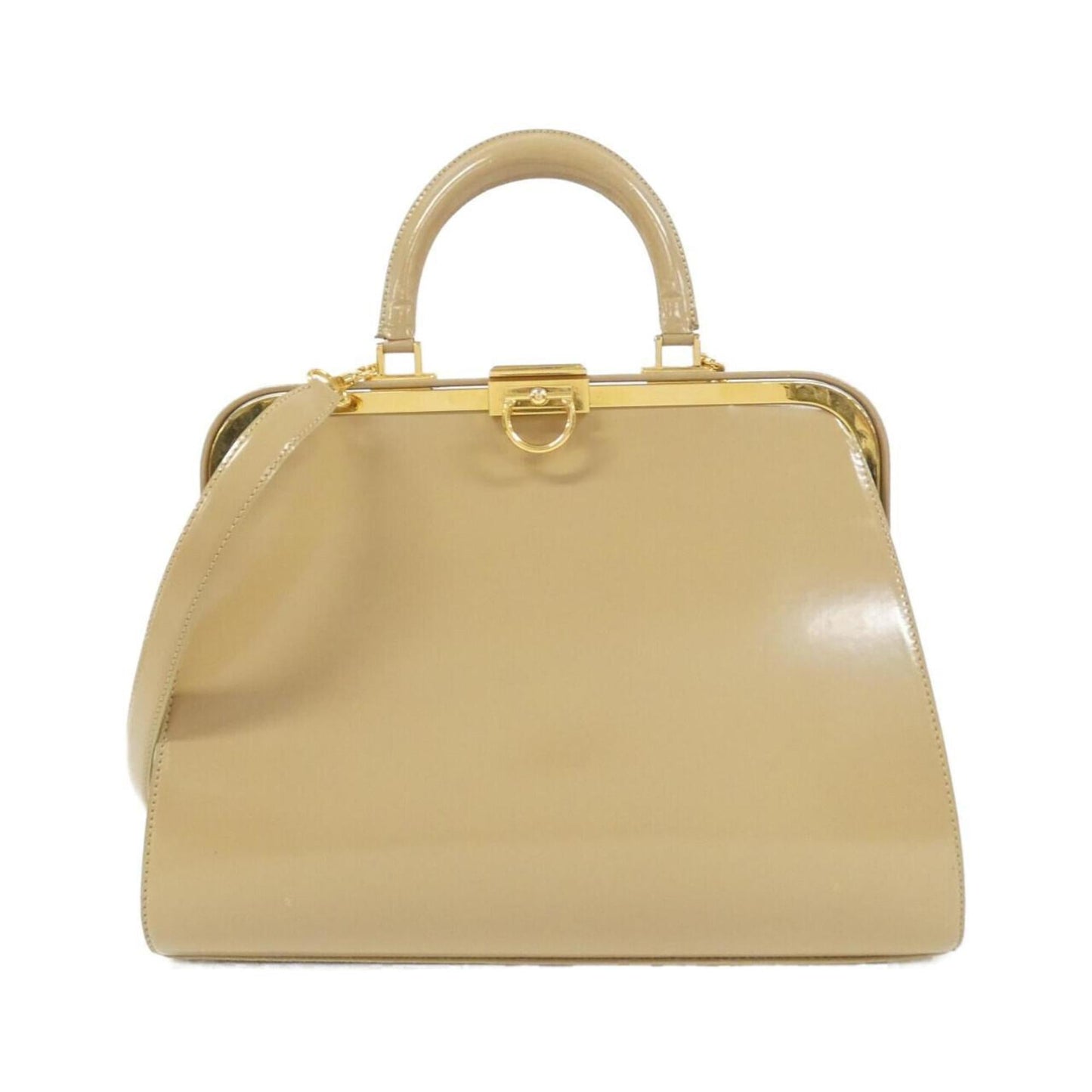 Christian Dior Beige Leather Handbag ()