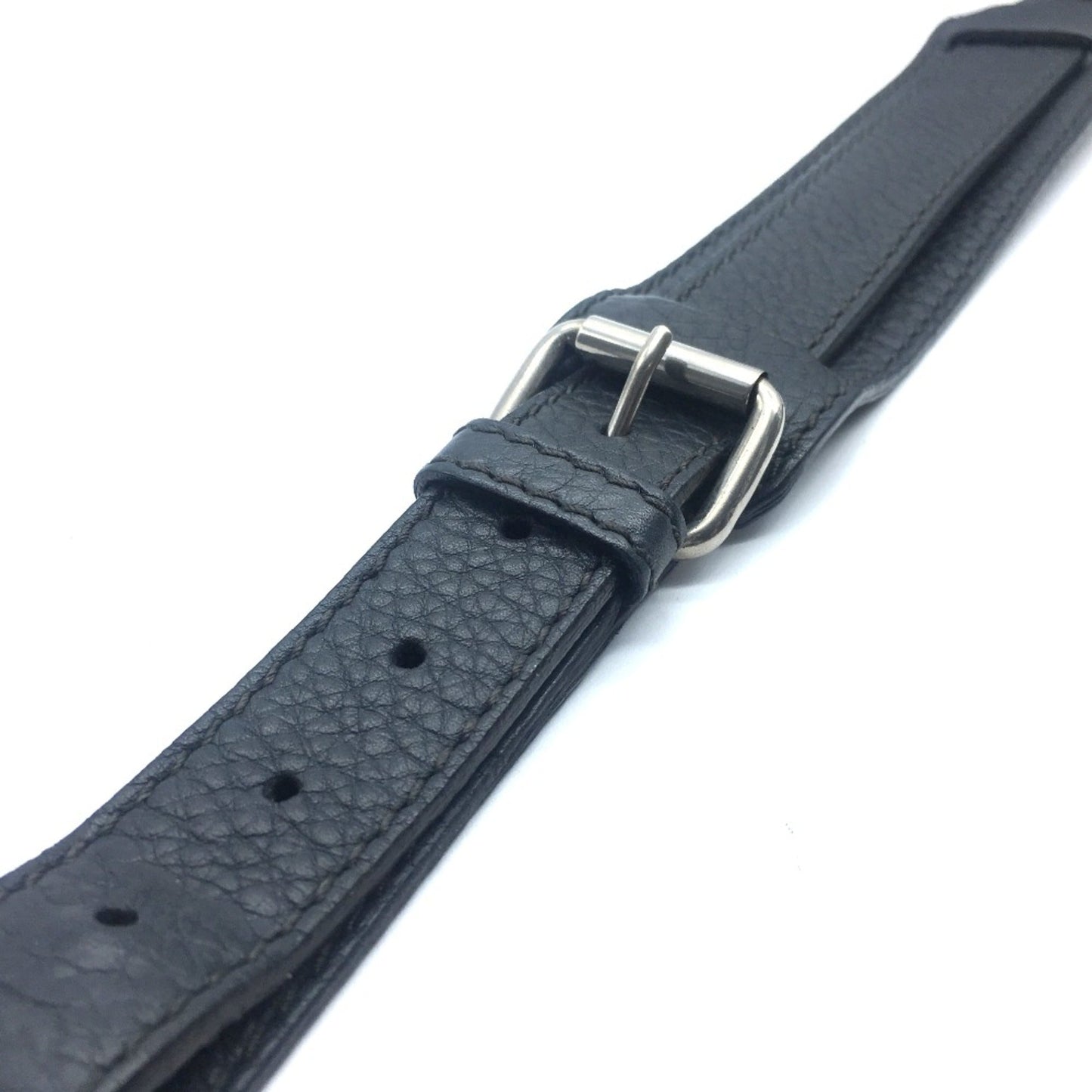 Gucci Gray Leather Shoulder Bag ( )