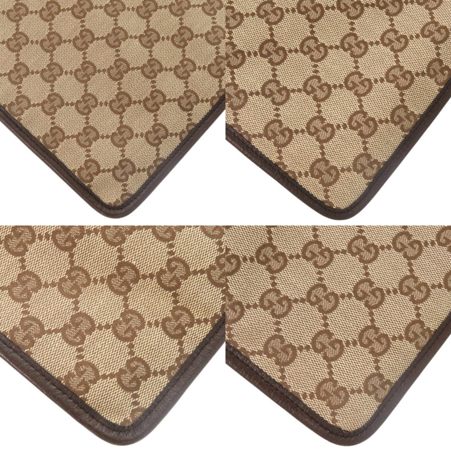Gucci Brown Green Red Color Gg Canvas Leather Messenger Bag Sling Bag ( )