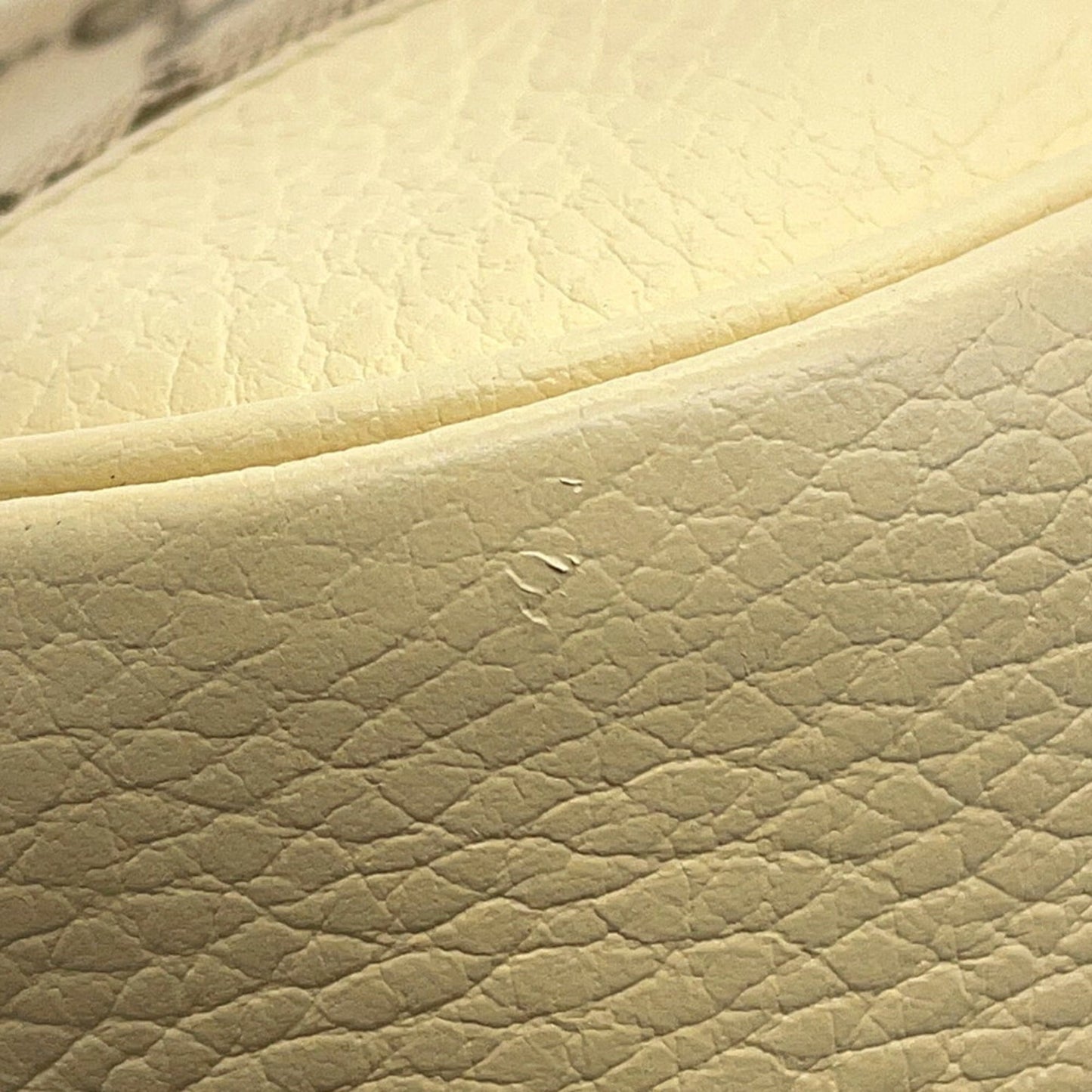 Gucci Gg Canvas Ivory Gg Canvas Leather Shoulder Bag ( )