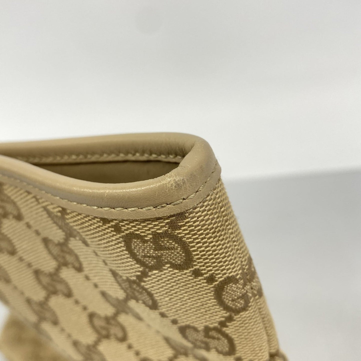Gucci Beige Canvas Tote Bag ( )