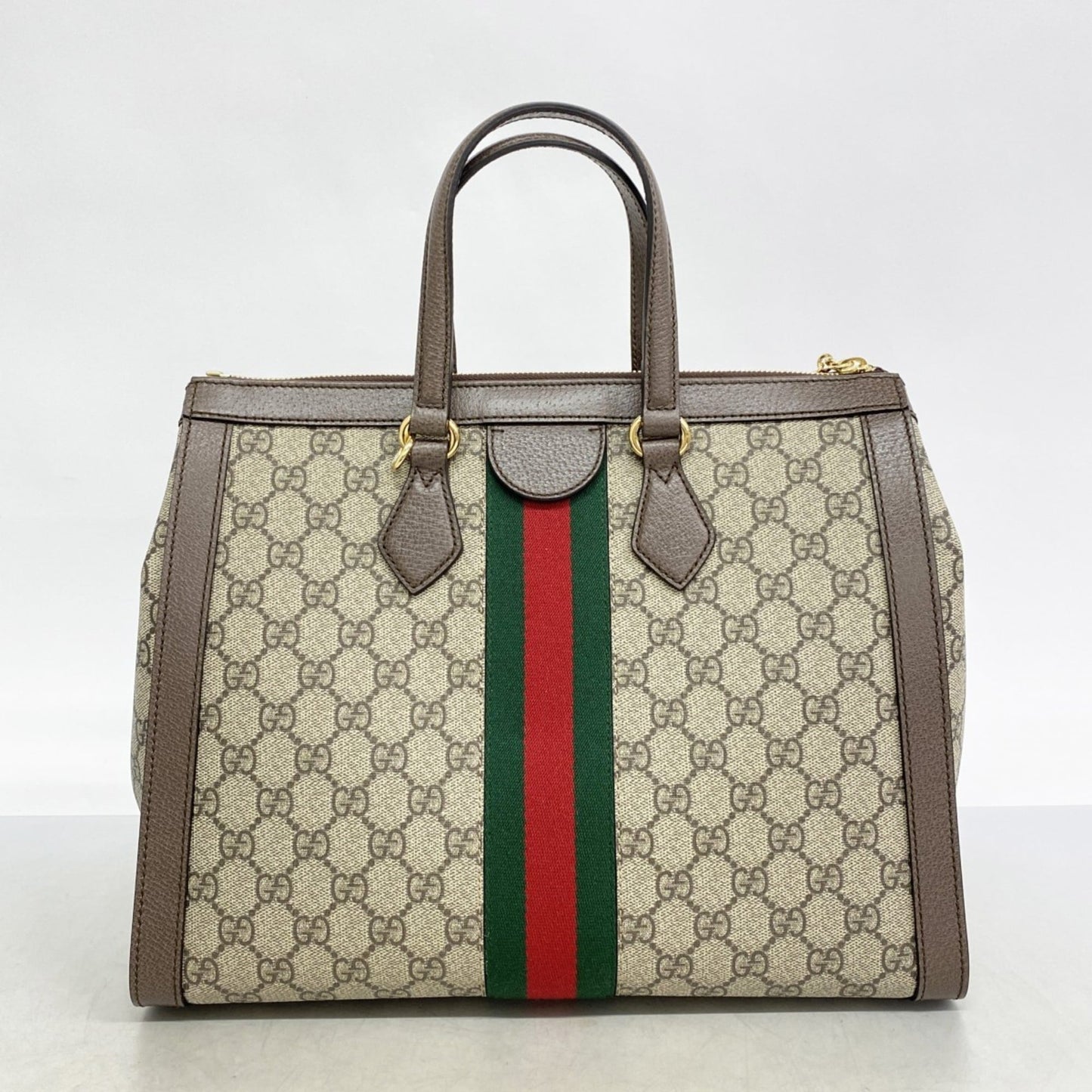 Gucci Brown Pvc Handbag ( )