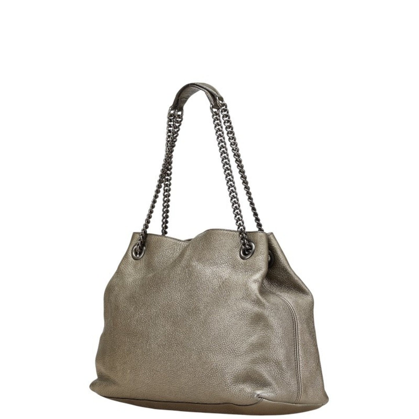 Gucci Gold Leather Shoulder Bag ( )
