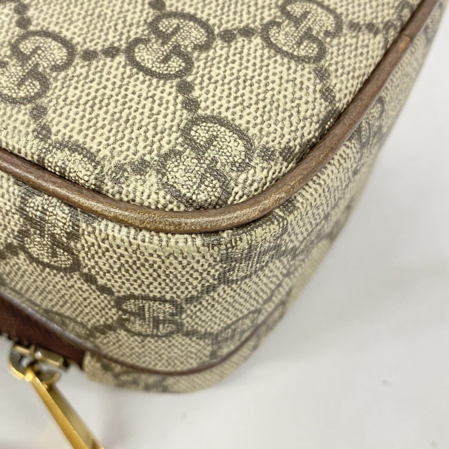 Gucci Brown Pvc Shoulder Bag ( )