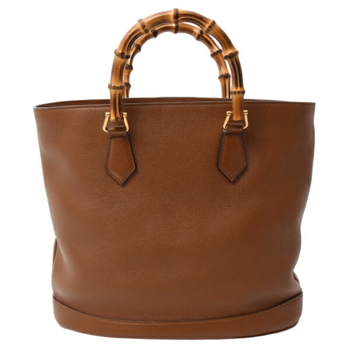 Gucci Beige Leather Tote Bag ( )