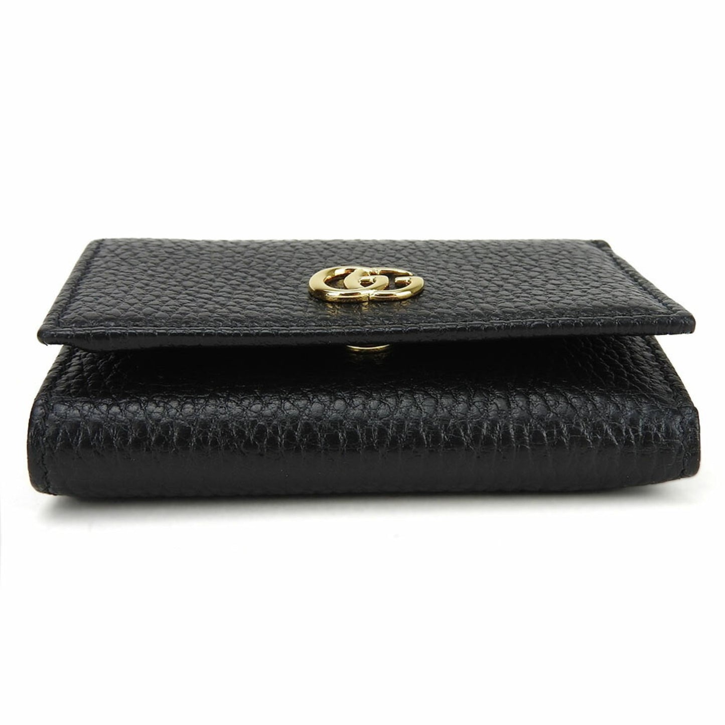 Gucci Black Leather Wallet (Tri-Fold) ( )