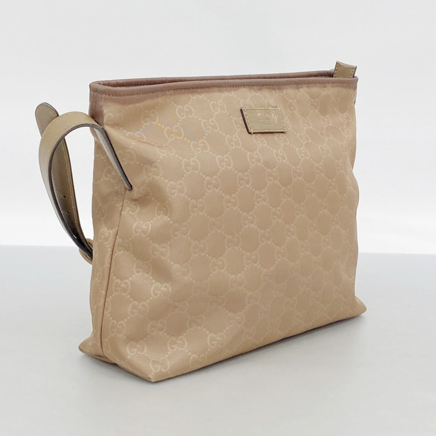 Gucci Brown Nylon Shoulder Bag ( )