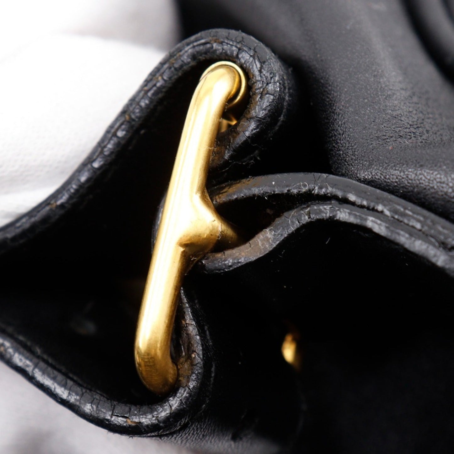 Gucci Black Leather Backpack ( )