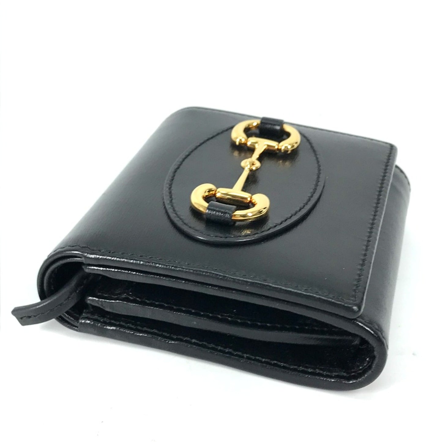 Gucci Black Leather Wallet (Bi-Fold) ( )