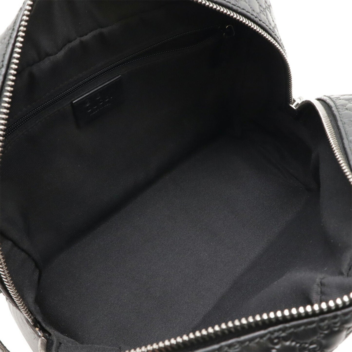 Gucci Black Leather Clutch Bag Handbag ( )