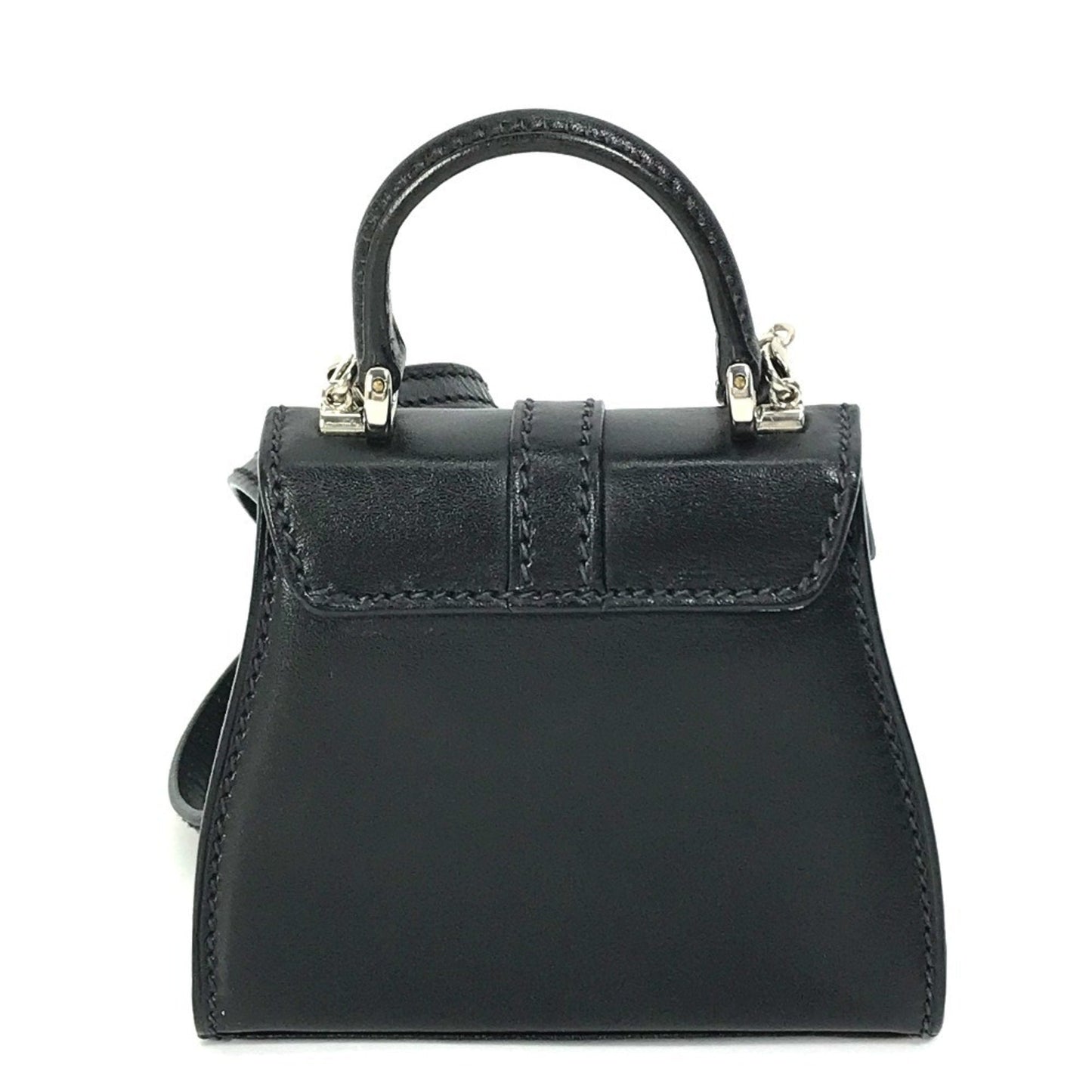 Gucci Black Leather Shoulder Bag ( )