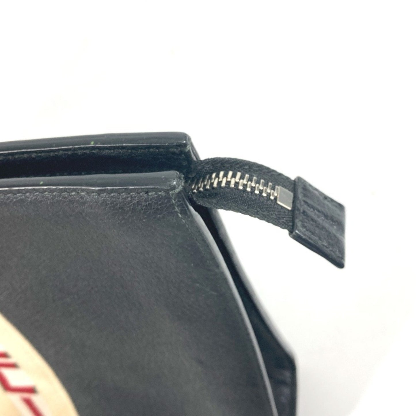 Gucci Black Leather Clutch Bag Pouch ( )
