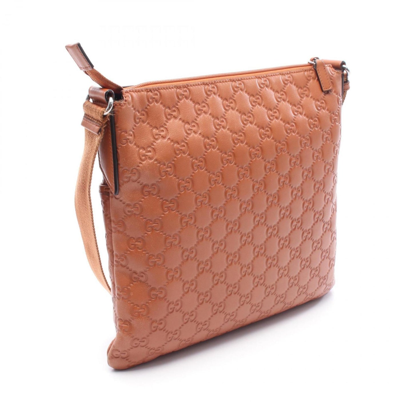 Gucci Brown Leather Shoulder Bag ( )