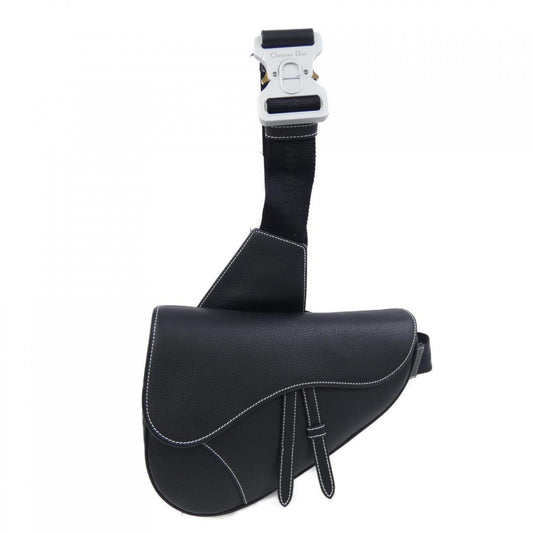 Christian Dior Black Leather Handbag ()