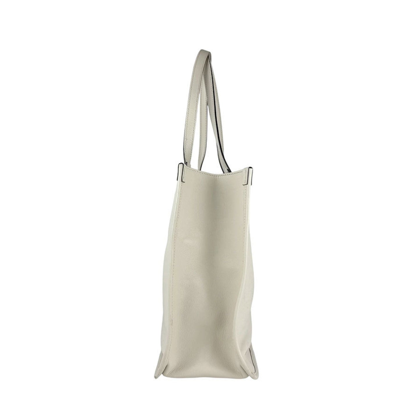 Gucci Horsebit Ivory Leather Shoulder Bag ( )
