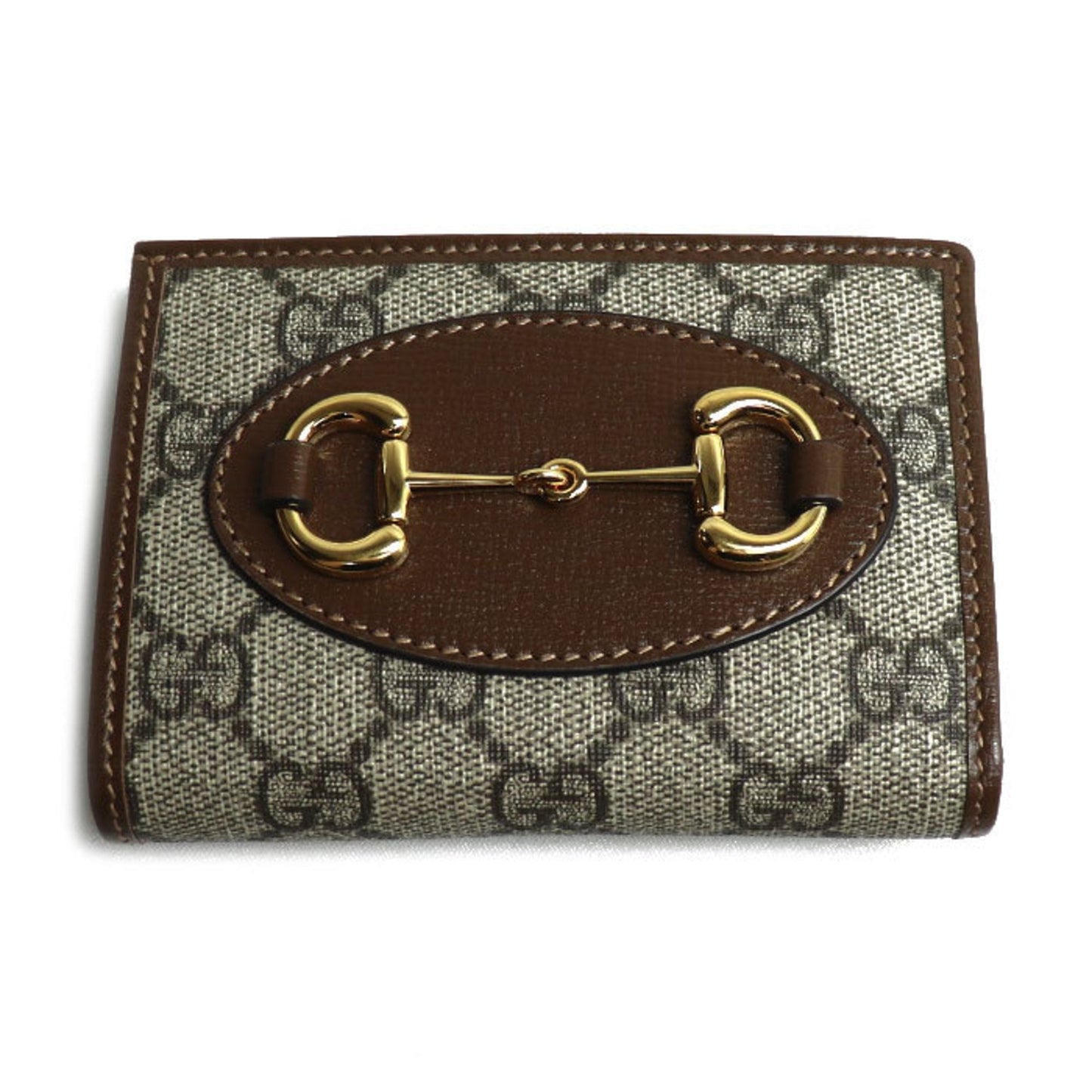Gucci Beige Gg Supreme Leather Wallet (Bi-Fold) ( )