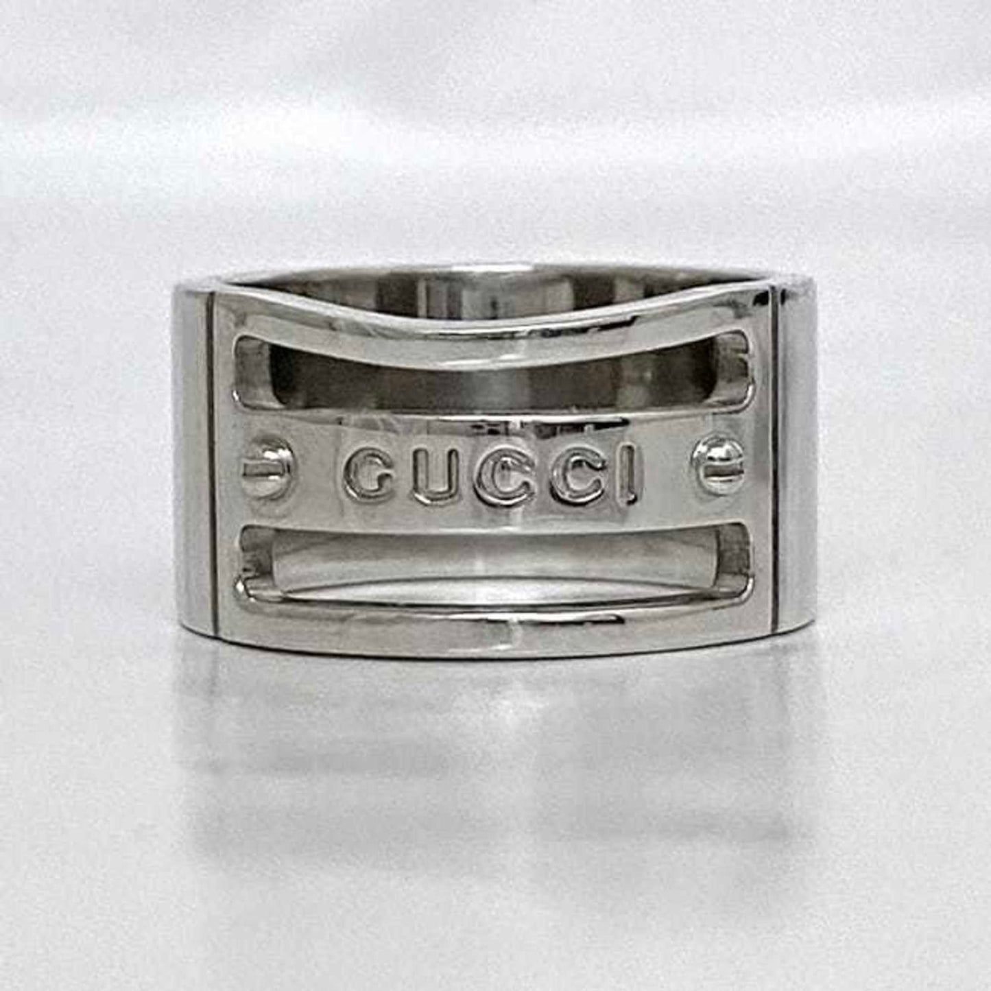 Gucci Silver 925 Band Ring ( )