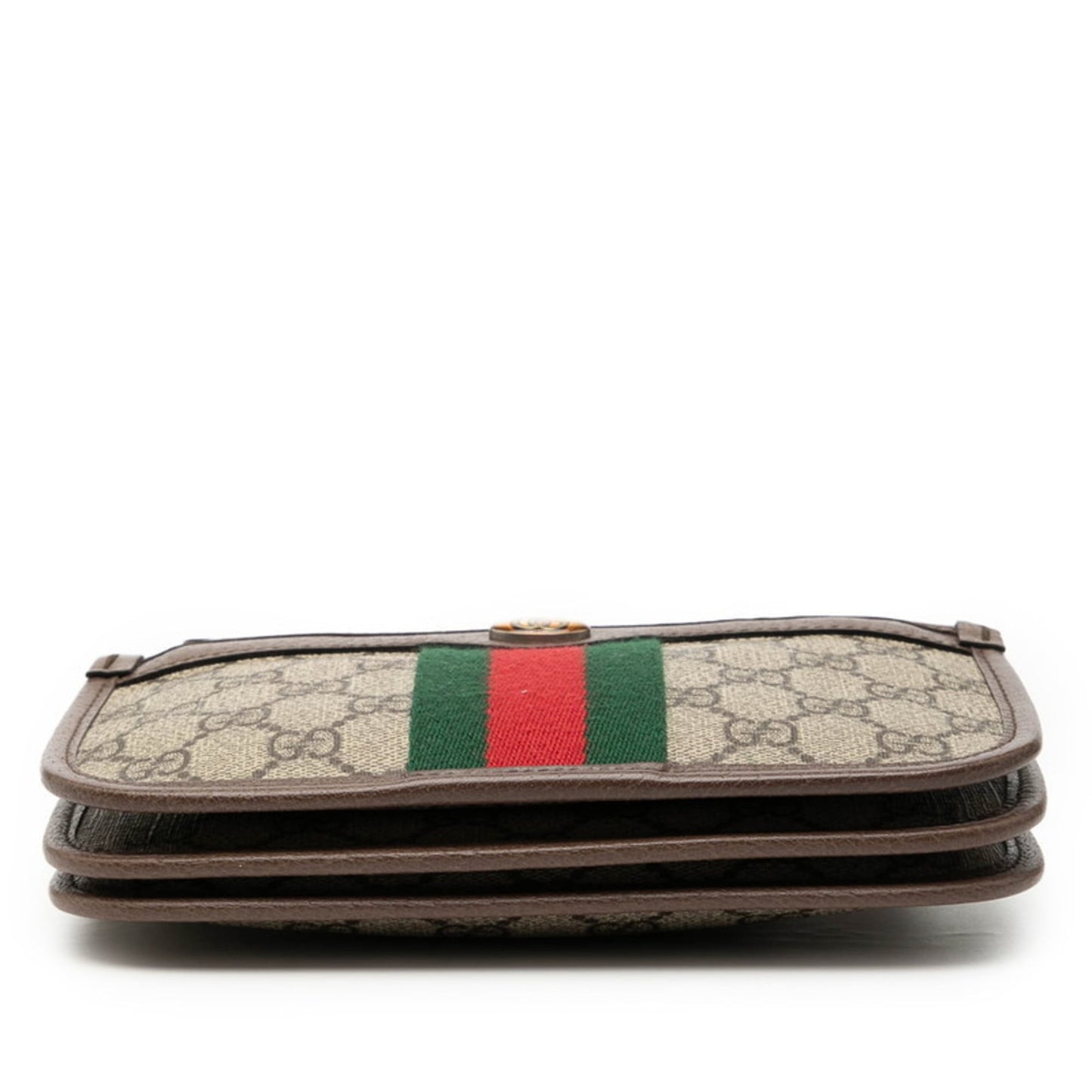Gucci Ophidia Beige Multi-Color Pvc Leather Shoulder Bag ( )