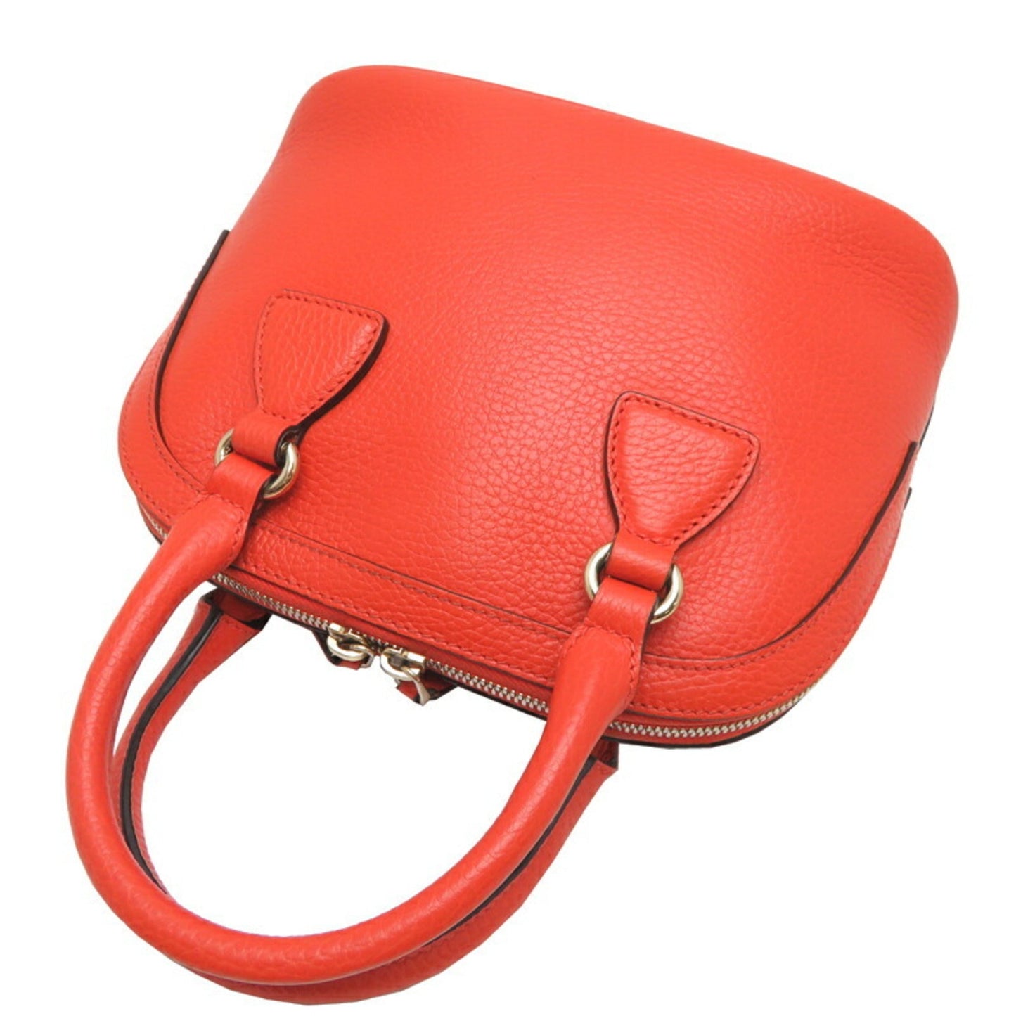 Gucci Orange Leather Handbag ( )