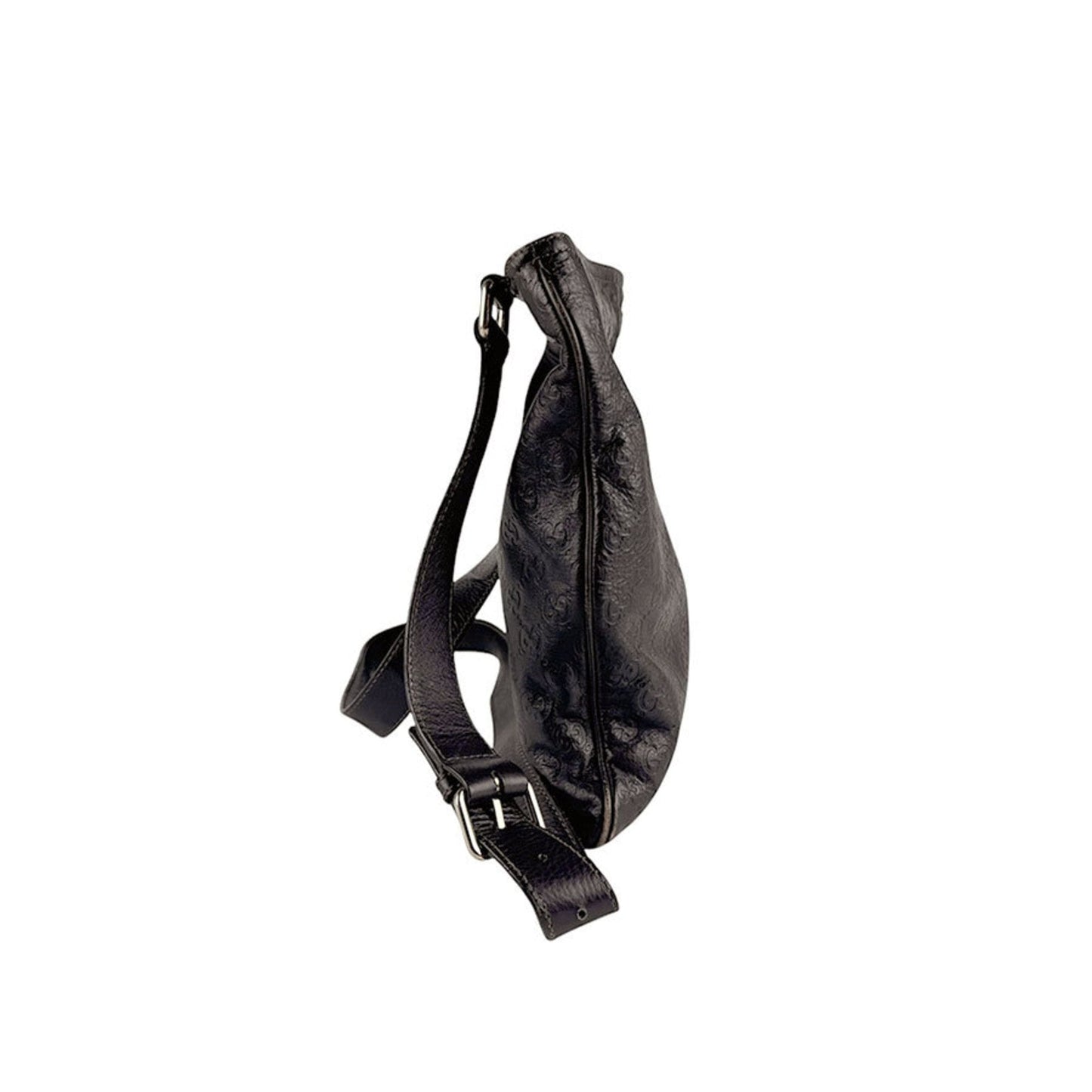 Gucci Dark Brown Leather Shoulder Bag ( )
