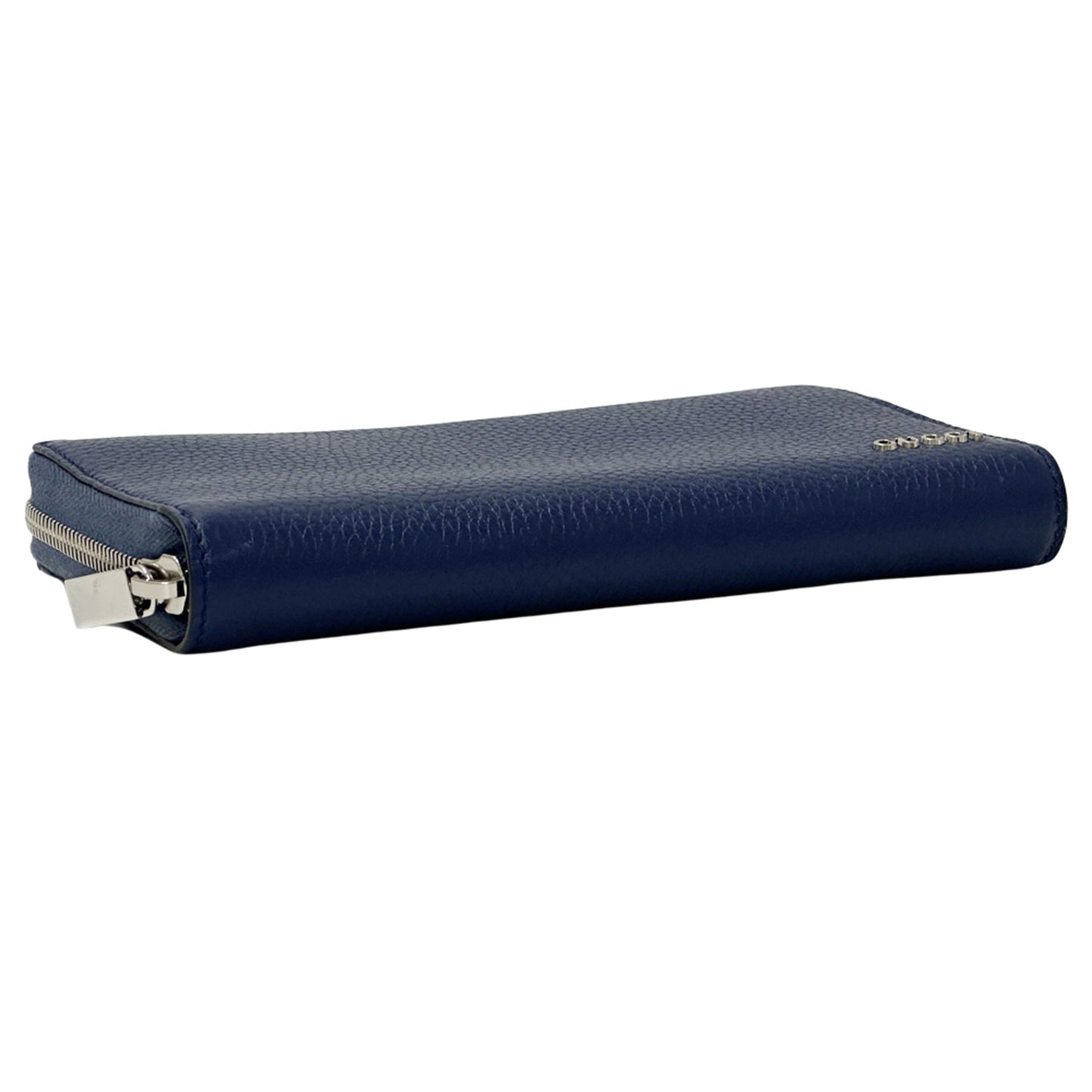 Gucci Blue Leather Long Bill Wallet (Bi-Fold) ( )
