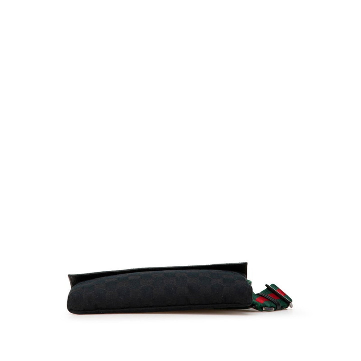 Gucci Black Canvas Leather Fanny Pack ( )