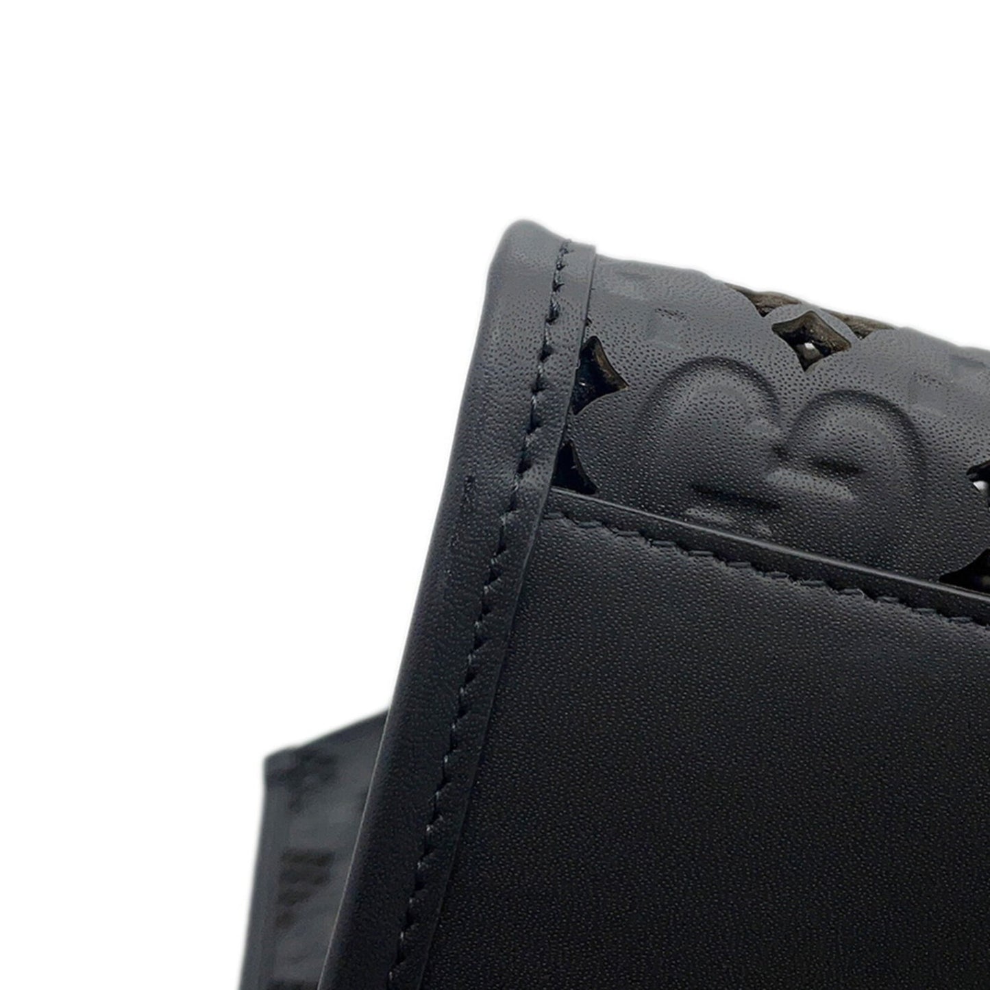 Gucci Black Gg Leather Tote Bag ( )