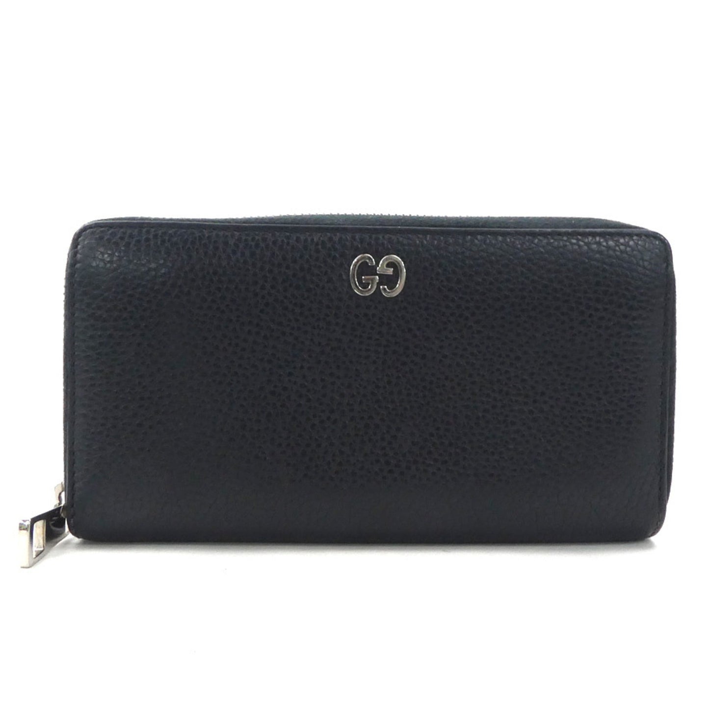 Gucci Black Leather Long Wallet (Bi-Fold) ( )