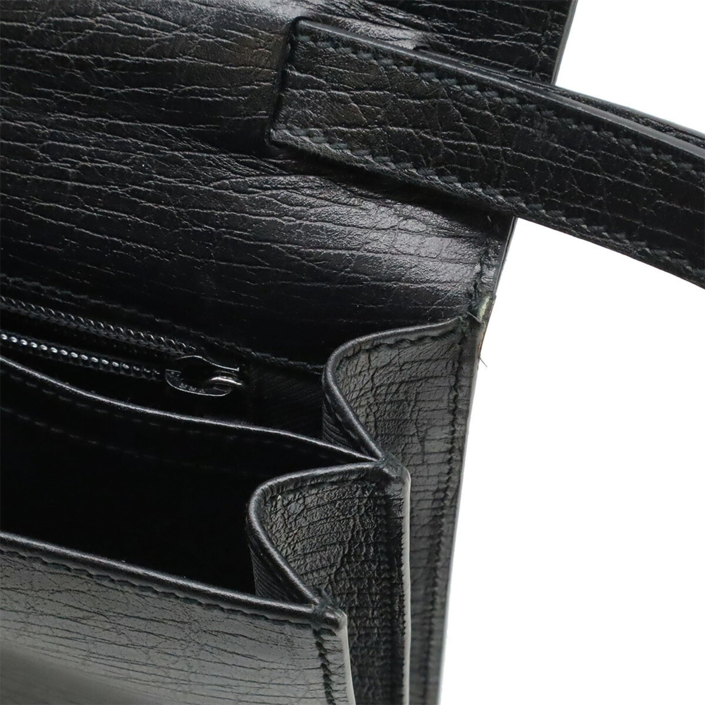 Gucci Black Leather Clutch Bag ( )