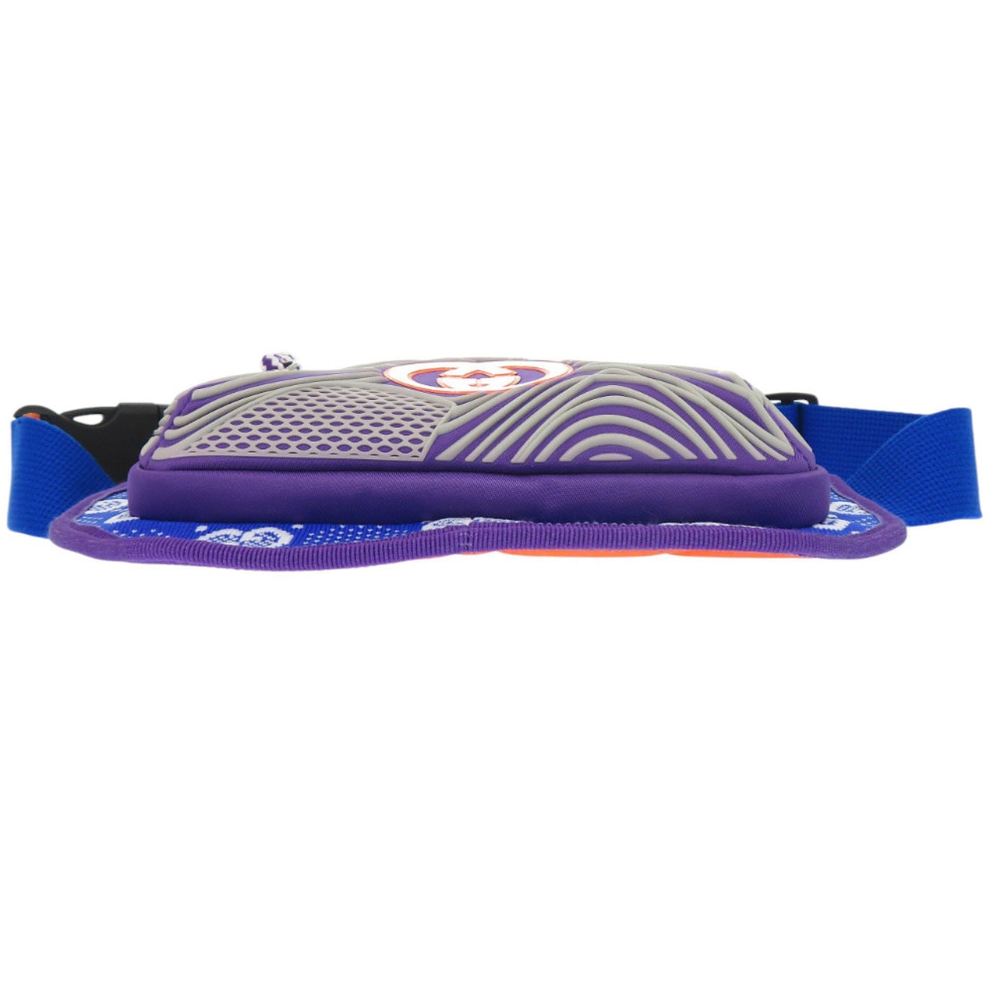 Gucci Blue Orange Purple Nylon Rubber Fanny Pack ( )