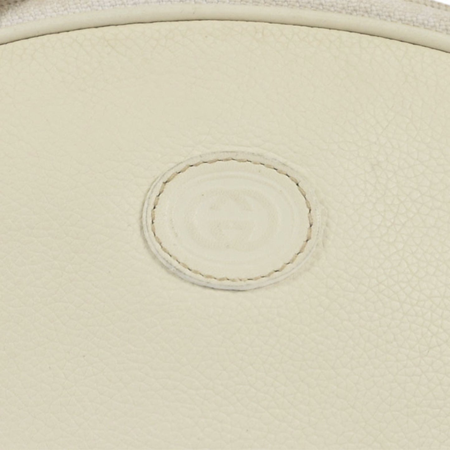 Gucci White Leather Pochette Shoulder Bag ( )