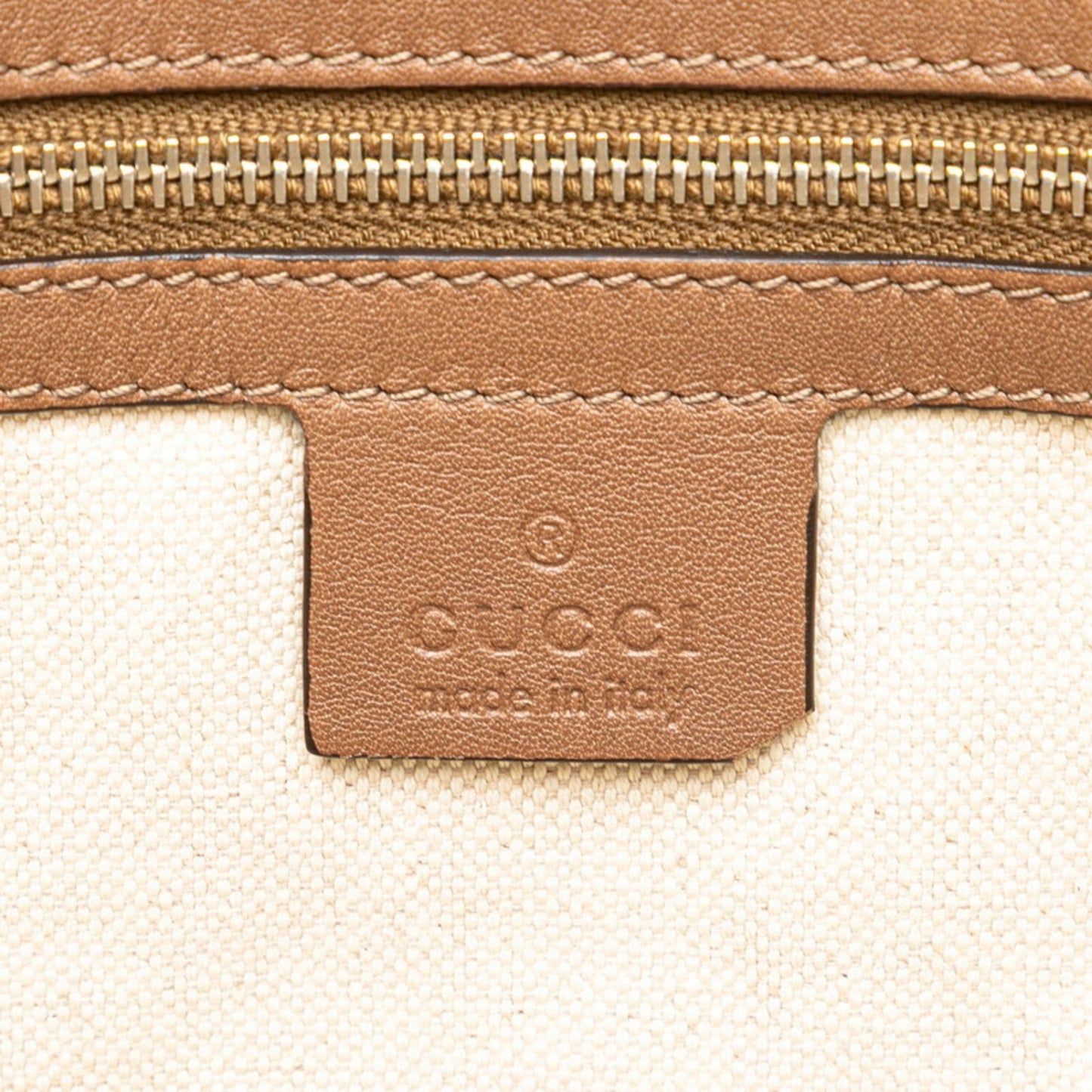 Gucci Brown Leather Shoulder Bag ( )