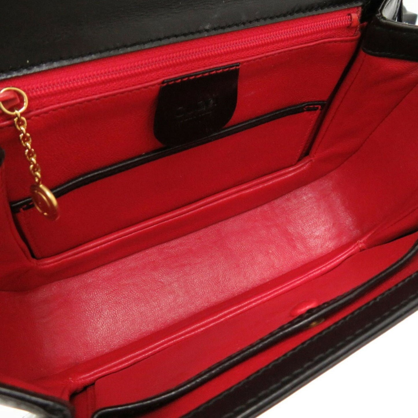 Gucci Black Leather Handbag ( )