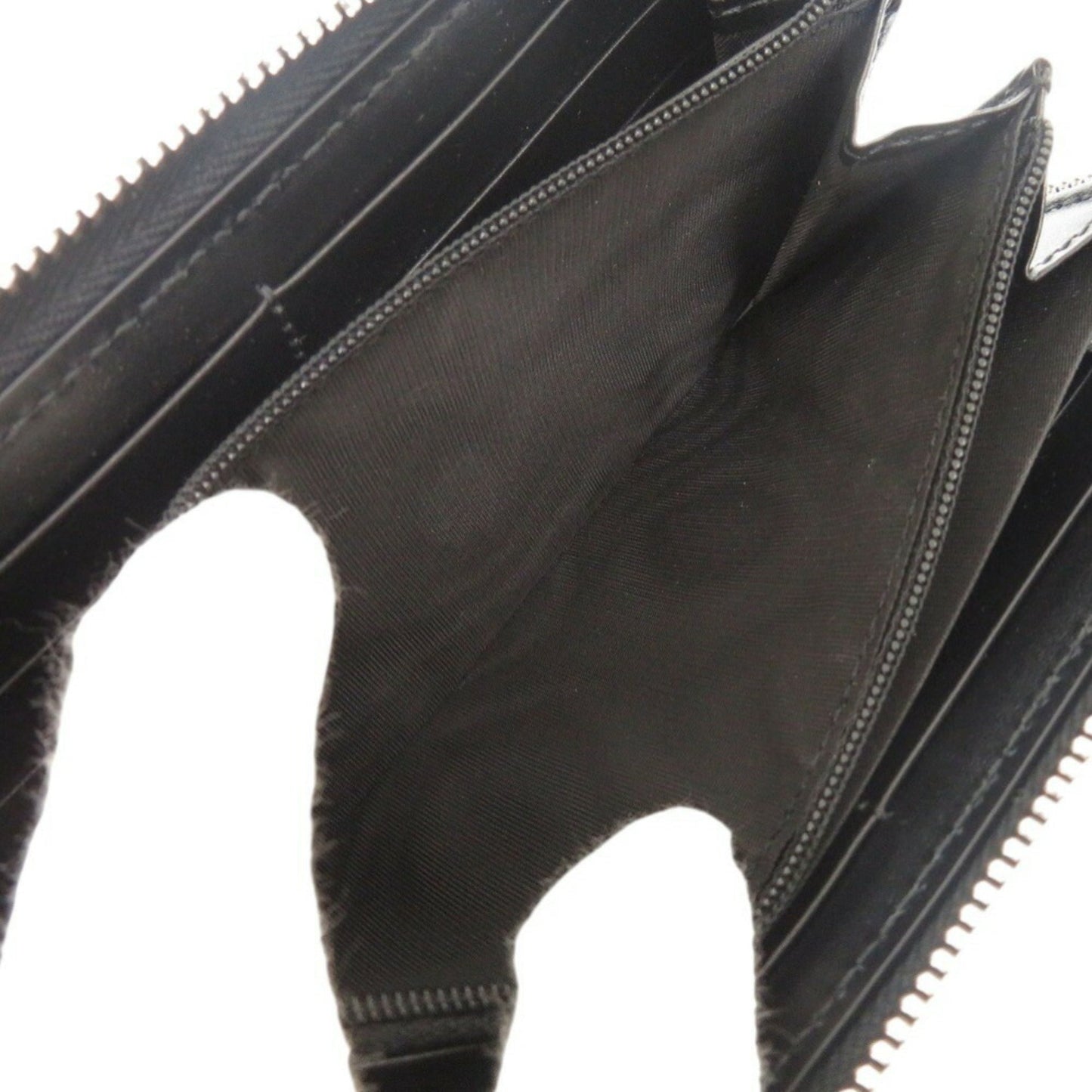 Gucci Black Leather Long Wallet (Bi-Fold) ( )