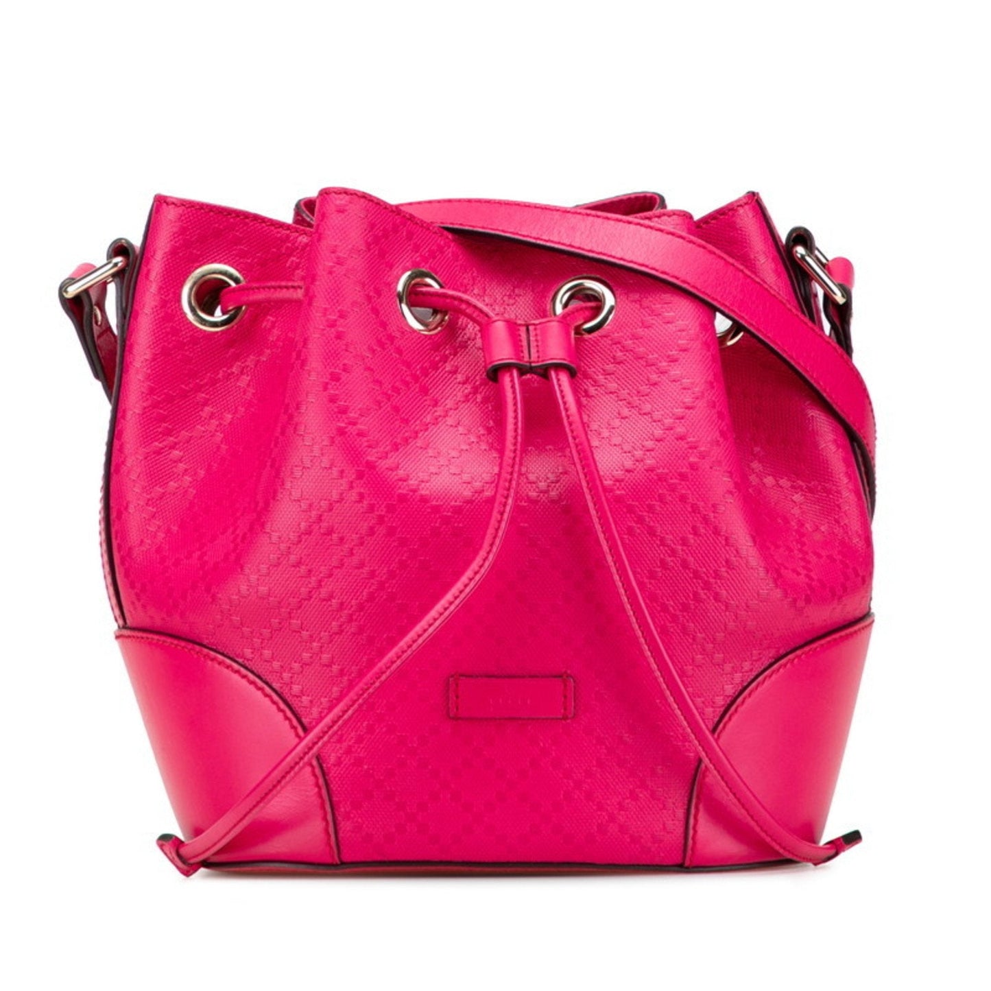 Gucci Diamante Pink Leather Shoulder Bag ( )