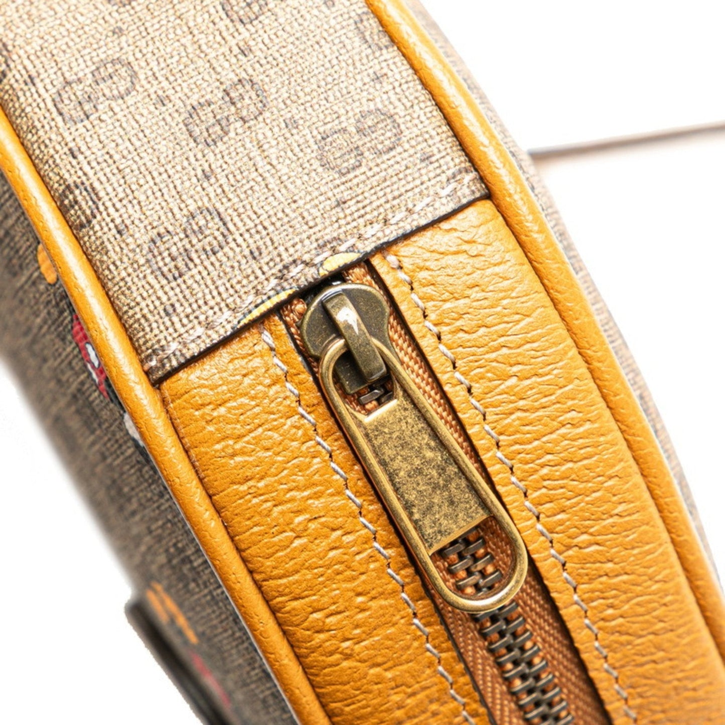 Gucci Brown Pvc Leather Backpack ( )