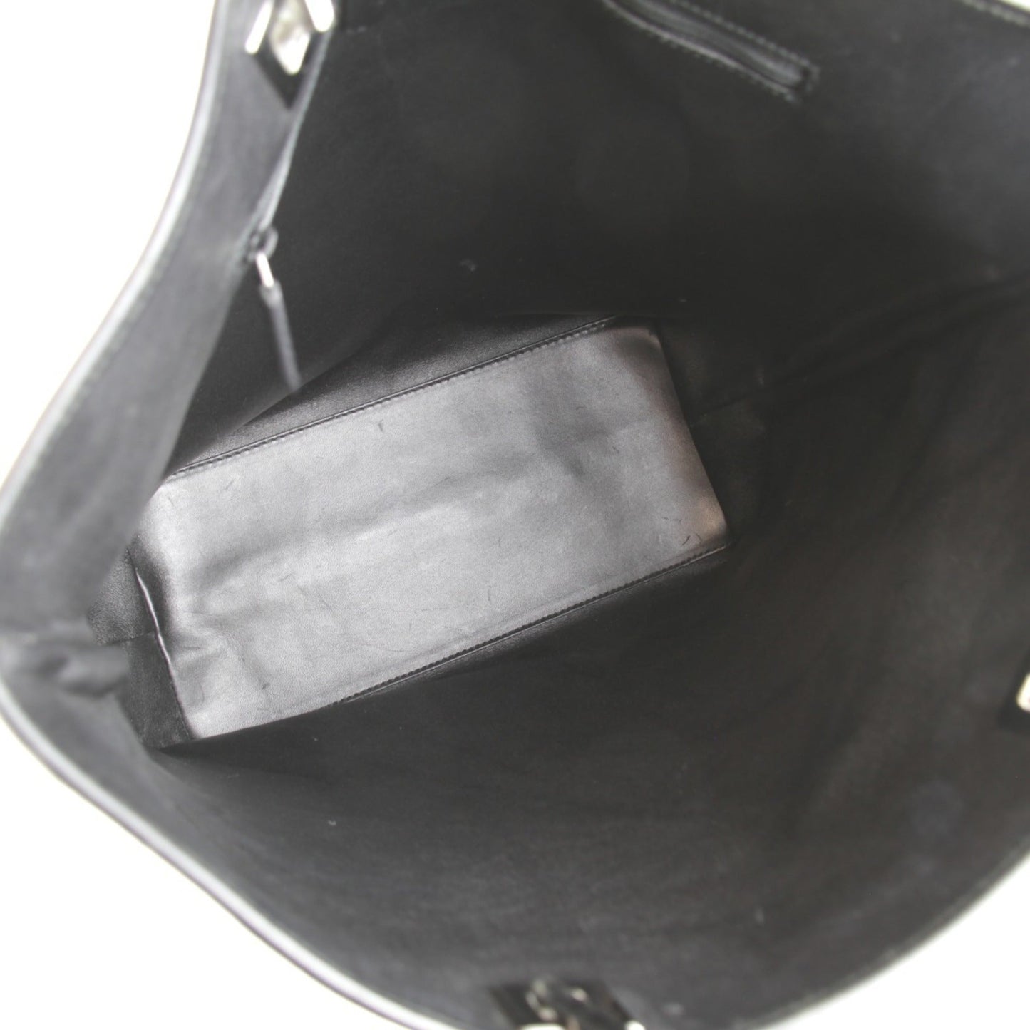 Gucci Black Satin Tote Bag ( )