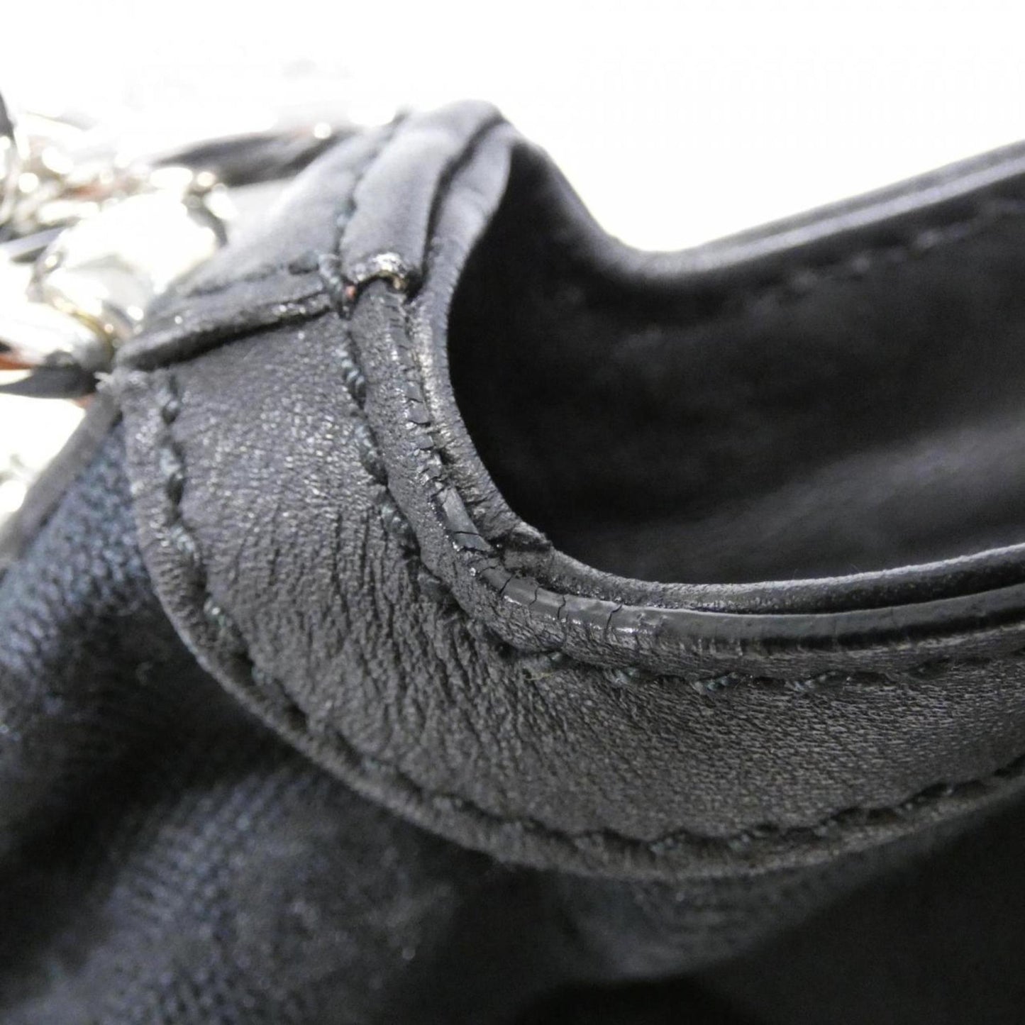 Gucci Black Gg Canvas Shoulder Bag ( )