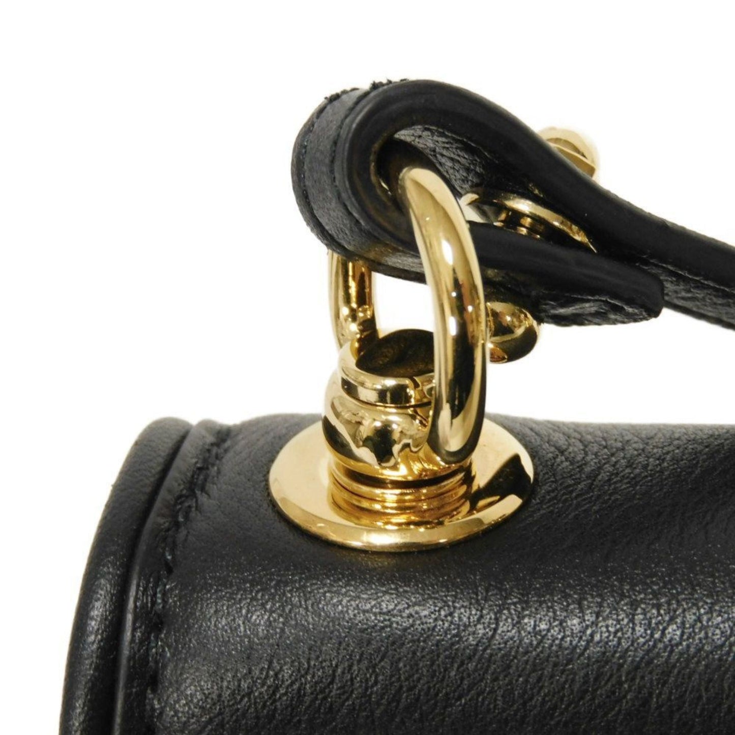 Gucci Black Leather Shoulder Bag ( )