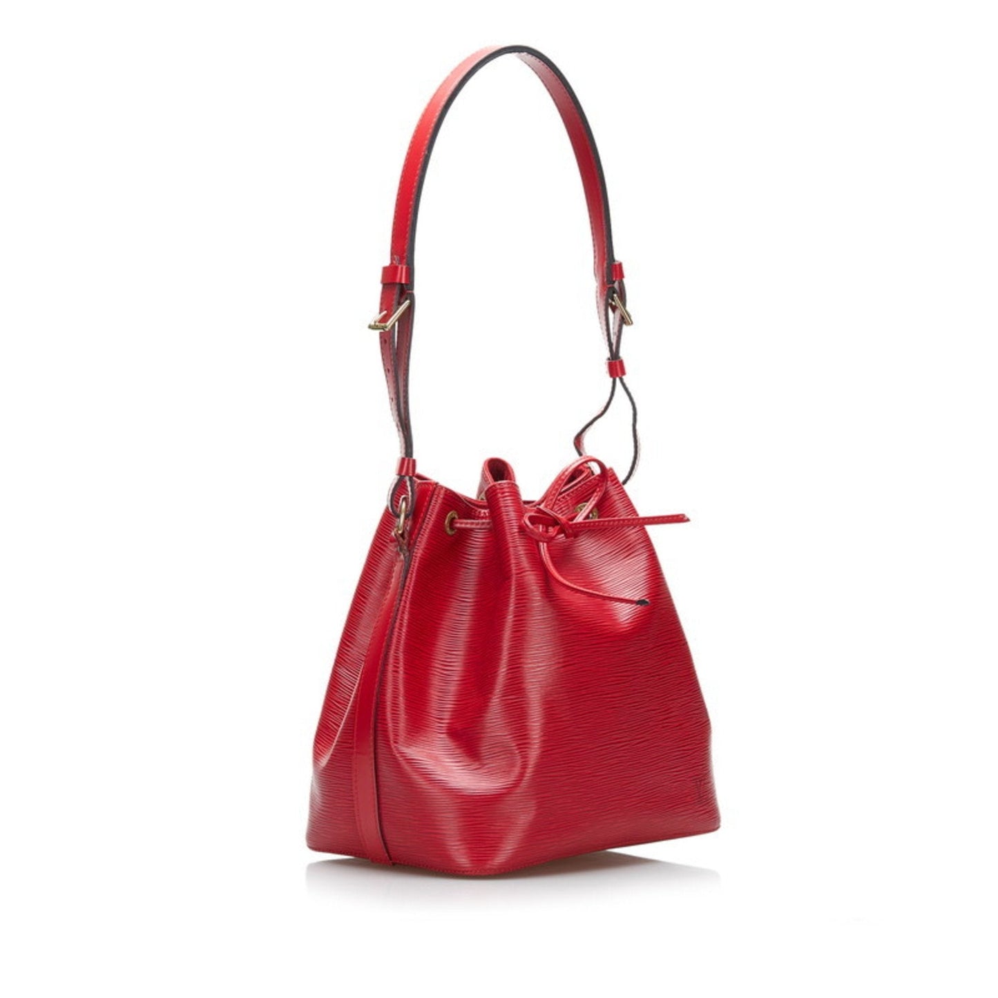 Louis Vuitton Epi Petinoe Shoulder Bag M44172 Castilian Red Leather Women's LOUIS VUITTON