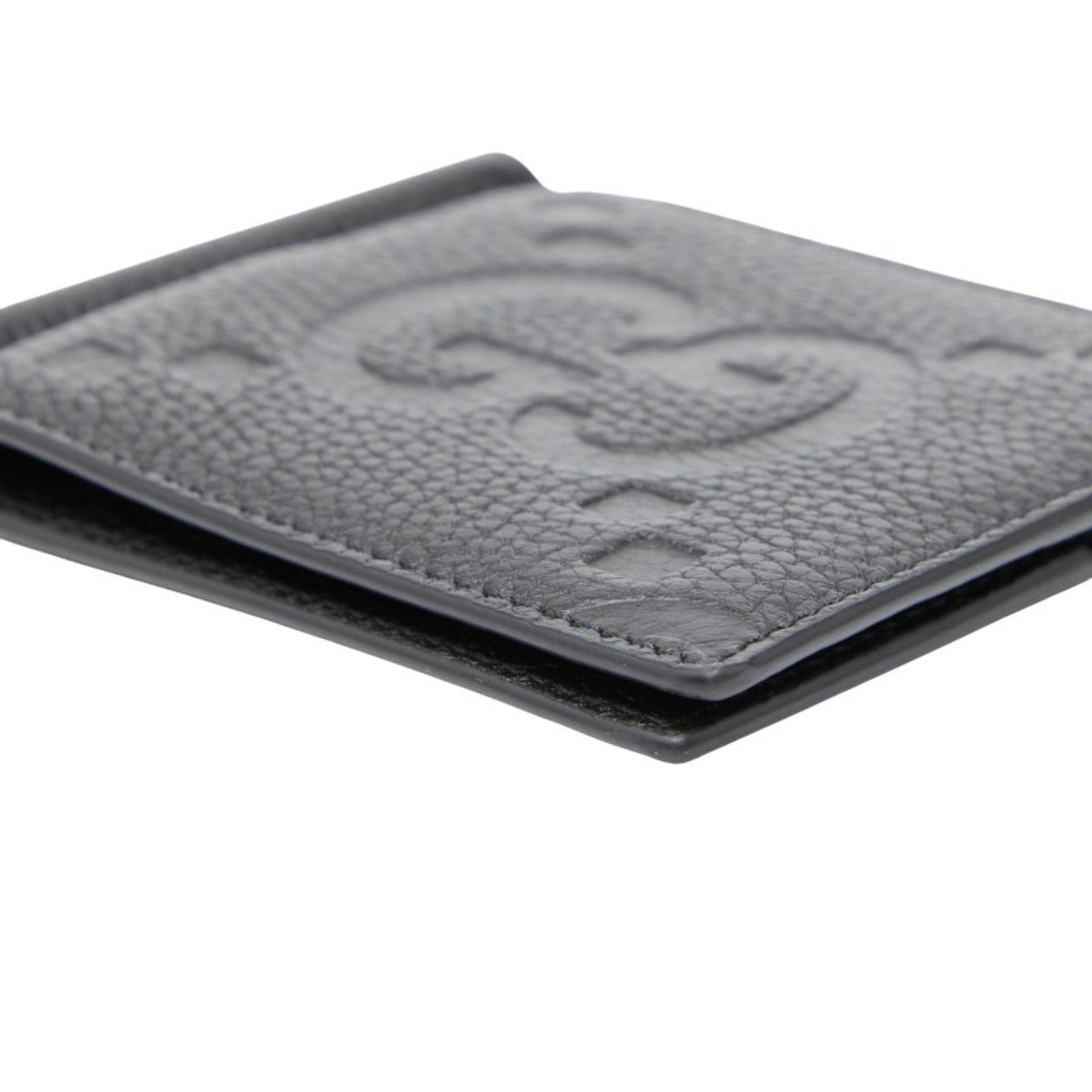 Gucci Black Leather Money Clip ( )