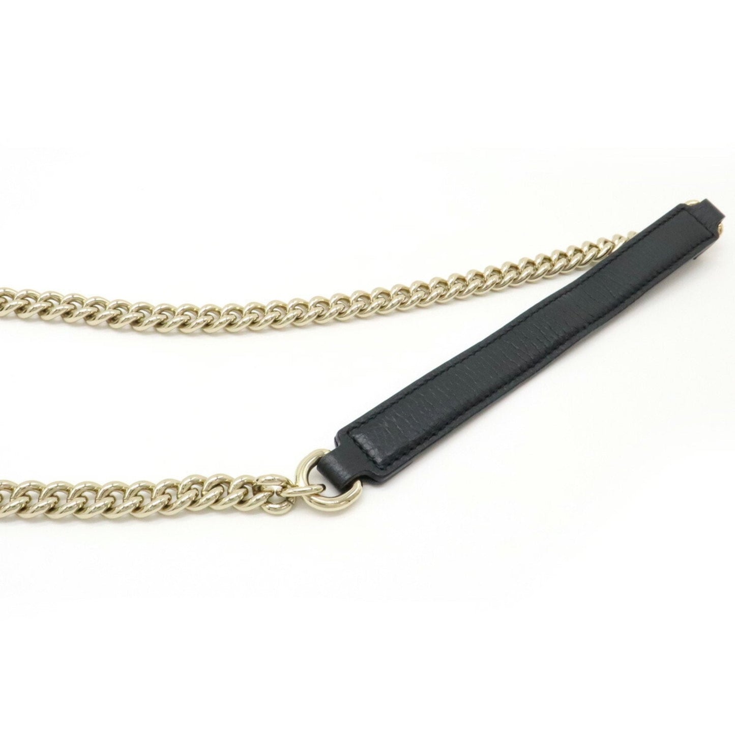 Gucci Black Leather Clutch Bag Shoulder Bag ( )