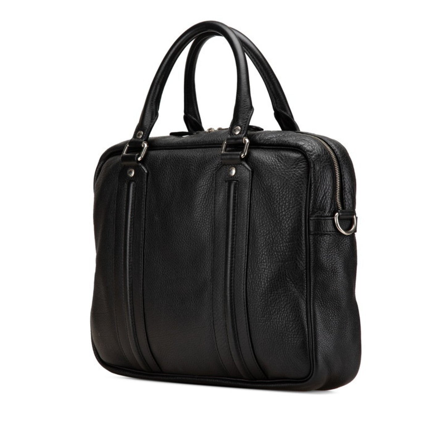 Gucci Black Leather Handbag ( )