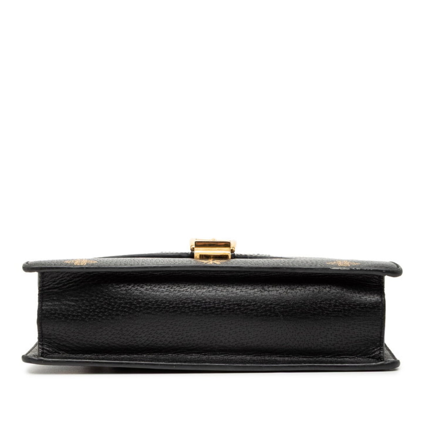 Gucci Black Multi-Color Leather Handbag ( )