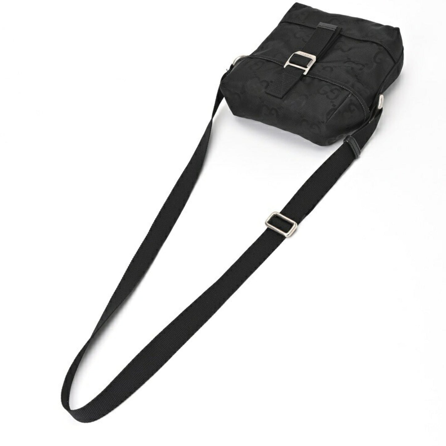 Gucci Black Canvas Shoulder Bag